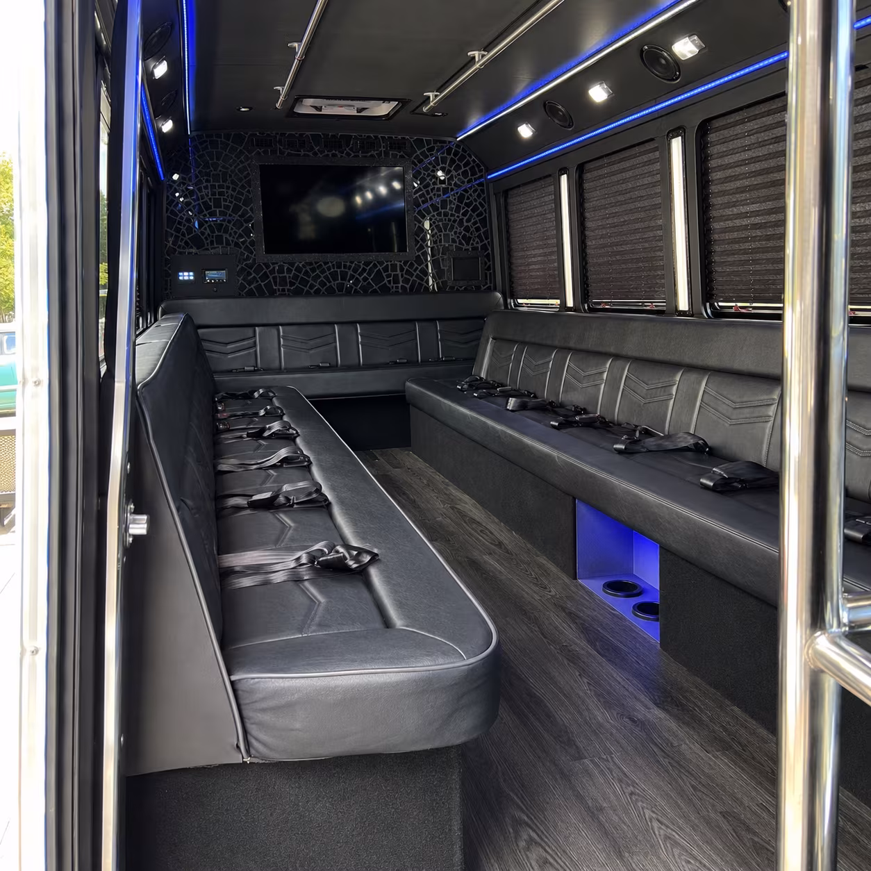 with a party bus the wine tour starts the moment you leave hoover
